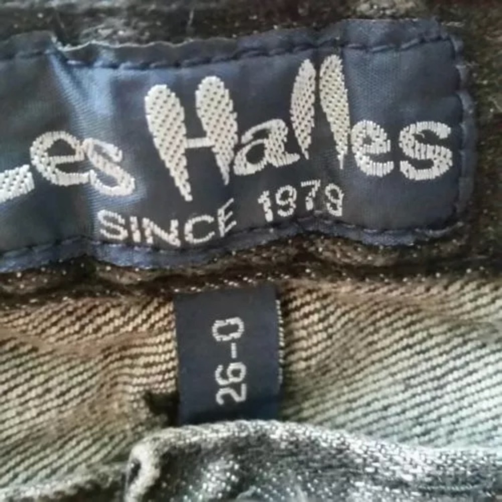 Les Halles Jeans Size 26-0 Black/Dark Grey skinny - Picture 5 of 7